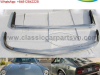 Datsun 240Z 260Z 280Z bumpers 1969 no rubber trims for sale Labukele